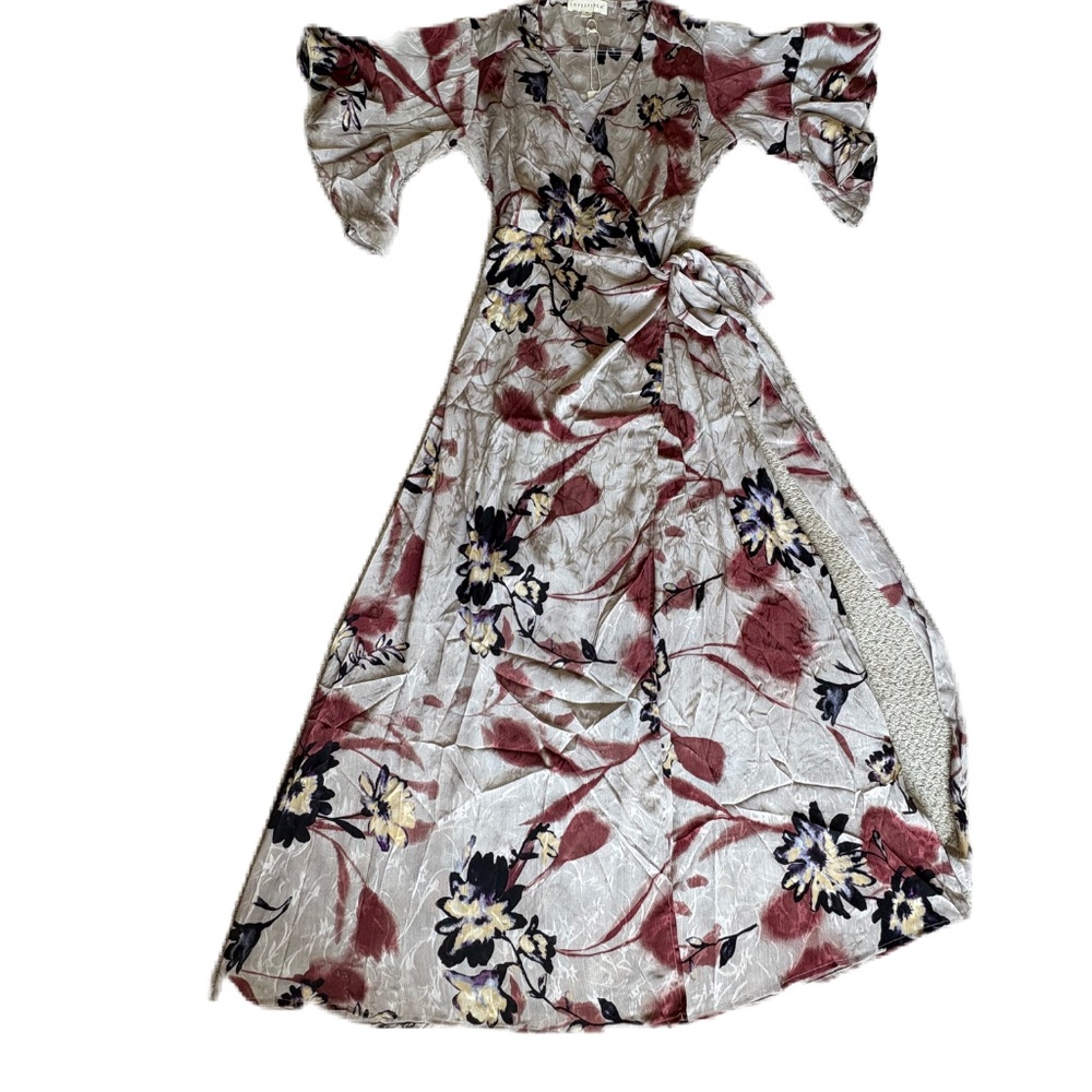 Lovestitch dress Sweet Treat Floral Wrap maxi Medium
